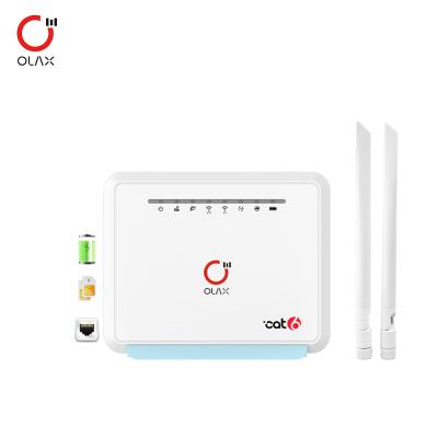 China OLAX MC80 CAT6 Dual-Antennen 5000mAh-Batterie B28 2.4G&5.8G drahtlose Brückenumgehung SIM-Karte 4G LTE WiFi-Router zu verkaufen