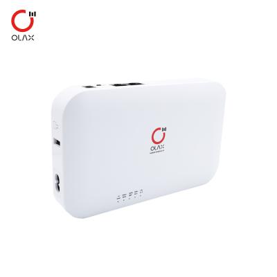 Cina OLAX POE D6 Power supply power bank Smart UPS DC 5V 9V 12V Output 20000mah 74WH Capacità della batteria Portable UPS Backup in vendita