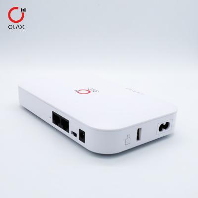 China Outdoor Power Bank Smart UPS DC 5V 9V 12V Output 20000mah 74WH Battery Capacity Portable UPS Backup for wifi router for sale