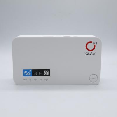 China Olax G5010 X55 4000mah battery WiFi6 5G CPE Router Portable Modem 5G CPE Modem use sim card Te koop