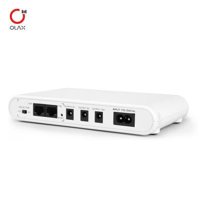 China OLAX POE D3 Mini UPS Uninterruptible Power Supply AC 5V/9V/12V UPS Power Bank For Wifi Router for sale