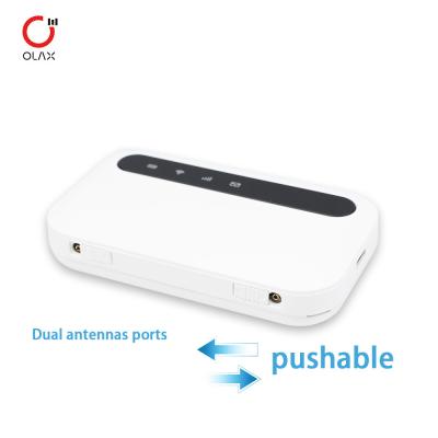 China Olax mf985 long range 3000mAh American or Europe Band hotspot wifi6 usim card wireless 4g lte wifi outdoor router good price for sale