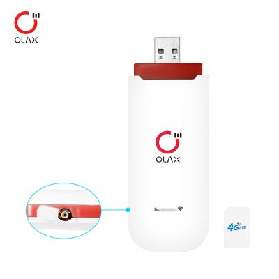 중국 오락스 4G USB 와이파이 USB 단말기 유럽 버전 U90 심 카드 TS9 안테나 포트 4G LTE 고급 와이파이 윙 판매용