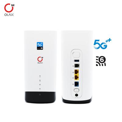 China Hot sale Dual band Olax 5G Indoor CPE G5018 EU Unlocked 5G CPE Router Mobile Wireless Modem CPE with SIM Card Wireless Modem for sale