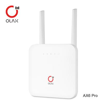 Cina WAN senza fili industriale LAN Modem Support di SIM Card del router di CBE di LTE 4G 32 dispositivi OLAX AX6 PRO in vendita