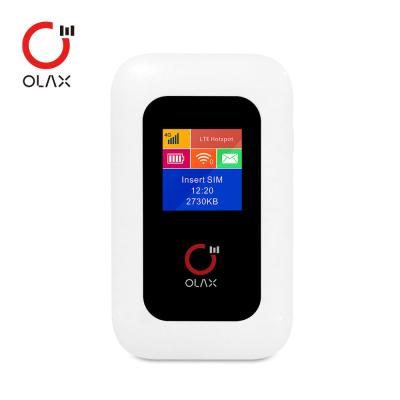 China Exhibición móvil de los apuroses 150Mbps LCD del router de Wifi del bolsillo de OLAX MF980L Mini Portable 4G para Asia en venta