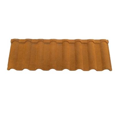 China Modern Aluminum Roofing Sheets Popular Materials Colored Stone Coated Metal Roof Tiles In Wholesale for sale