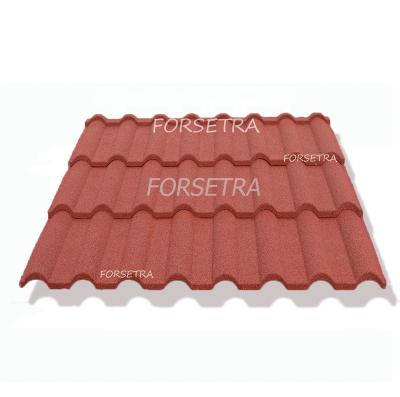 China Good Quality Contemporary Homes Building Materials Zinc Aluminum Corrugated Stone Coated Roofing Tile for sale