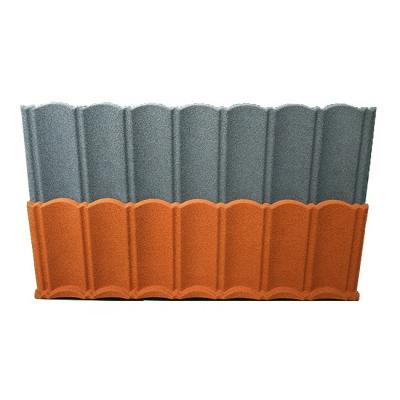 China Stone With Long Lifetime Steel Stone Coated Roof Tile Factory Best Price for sale