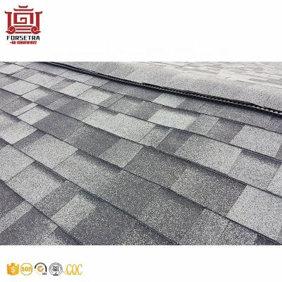 China Villa Double Layer Good Price Roofing Tile/Asphalt Roofing Shingles Manufacturer For Thailand for sale