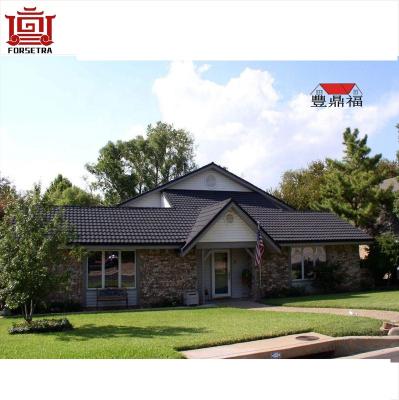 China Red Concrete House Terracotta Roof Tile Metal Steel Roofing Sheets Spanish Prices , Roof Tiles In Kerala Price for sale