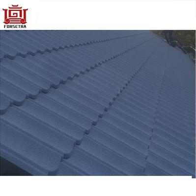 China Colorful Classic Bond House Philippines Type Coated Stone Chips Metal Roof Tile Price For Sale for sale