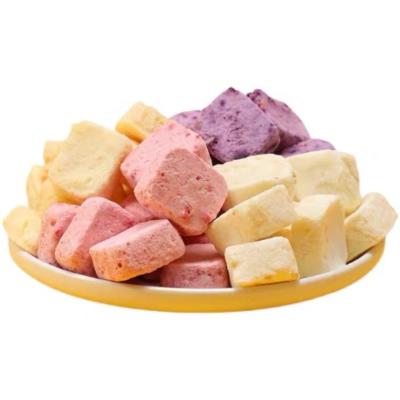 China Delicious Dried Yogurt Cube Freeze Dried Healthy Freeze Dried Yogurt Multiple Flavors for sale