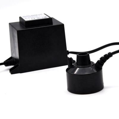 China DC 24v 24w 350ml Outdoor Capacity Black Plastic Mist Maker Machine for sale