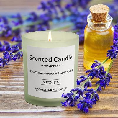 China Aromatherapy Scent Custom Design Gift Luxury Decorative Scent Aromatherapy Scented Candles For Sale for sale