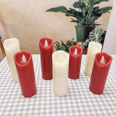 China Halloween Electronic Remote Control Led Flameless Moving Wick Flameless Candle Lights New for sale