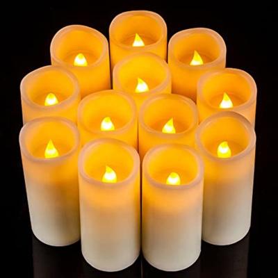 China Promotional High Quality Flameless Light Candles Flameless Led Unscented Candles Night Light for sale