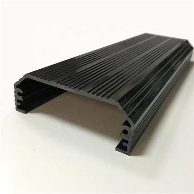 China Modern Black PVC Extrusion Profile, ABS Profile Factory in Dongguan for sale