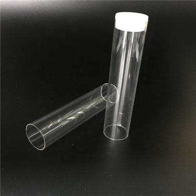 China Packing Clear Tube Polycarbonate Extrusion Pipe 26mm OD for sale