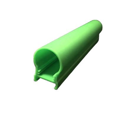 China Weather Resistant Green Acrylic Tube For Led Light for sale