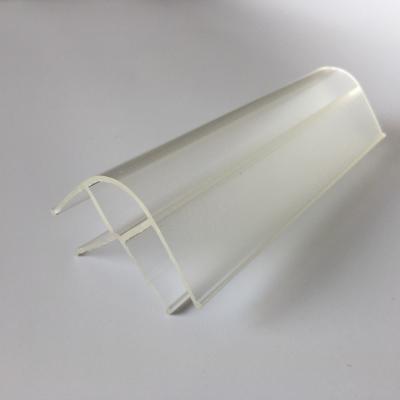 China 2 Way Extrusion Corner Channel Modern Clear Plastic Joiner, Connector for sale