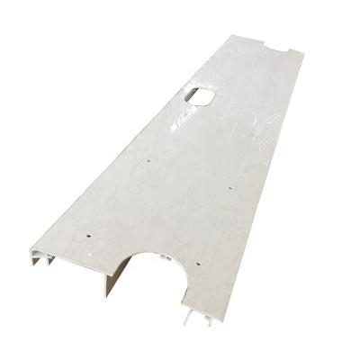 China Modern white ABS profile cover with punch holes for sale