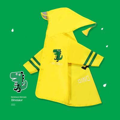 China 100% Waterproof Tassel Hood 100% Rainwear Fashion Design Child Waterproof Raincoat With Face Mask for sale