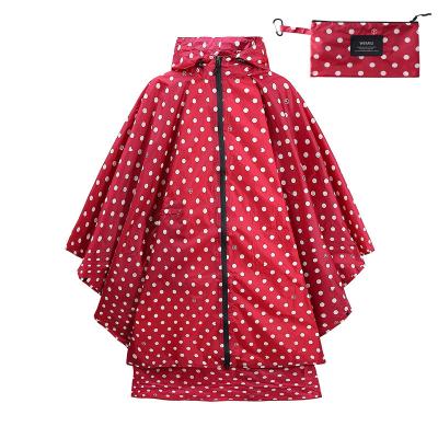 China 100% Waterproof Wholesale Polyester Rain Poncho Raincoat Fashion Design Travel Tour Portable Stylish Casual Contemporary Recycling for sale