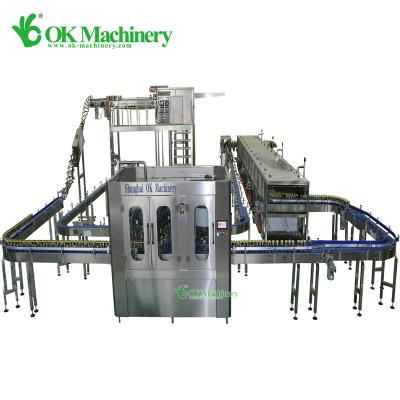 China Automatic Isobaric Carbonated Beverage Soft Drink Canning Machine Can Filling Machine for sale