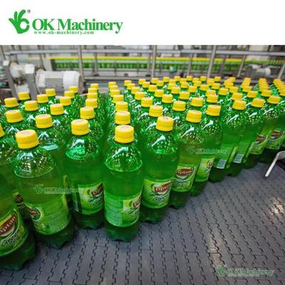 China Fully Automatic Carbonated Beverage Beverage Filling And Canning Machine for sale