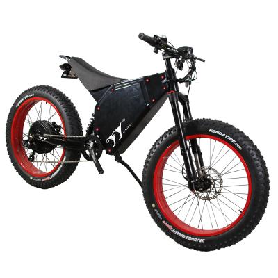 China Steel Full Suspension 5000w Electric Bike Fat Tire Ebike With Rear Brushless Motor for sale