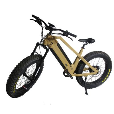 China Fat tire ebikes warthog frame HD750 alloy bafang electric bike 750w rear motor with dual batteries ebike for sale