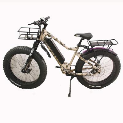 China 2020 Aluminum Alloy Fat Fat Tire Electric Bike 1000w 48v Mid Drive Bike for sale