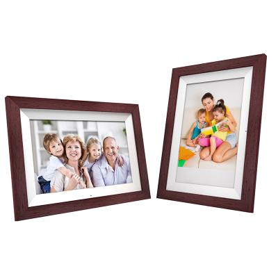 China Wifi 10 Inch Chinese Digital Photo Frame HD Wall Mount 12v Digital Picture Frame Battery Operated With IPS Touch Screen for sale