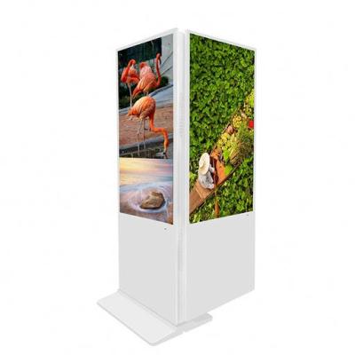 China Over 10 Years of Digital Signage and Displays Double Sided Digital Signage Indoor Freestanding Dual Advertising Advertising Digital Totem for sale