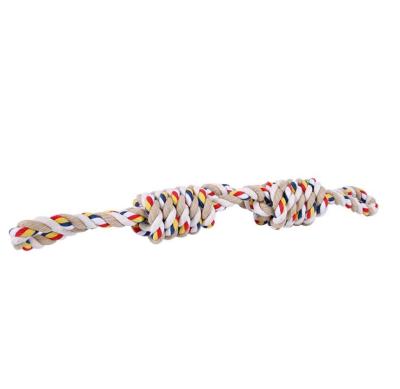 China Amazon Hot Selling Viable Hand - Woven Molar Knot Dog Toy Large Dog Bite Rope Pet Toy for sale