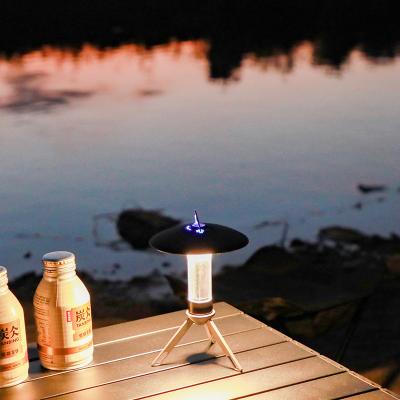 China Wholesale Customized Multifunctional Portable Usb Rechargeable Retro Vintage Duty 4 Mode Work Light Camping Outdoor Lamp for sale