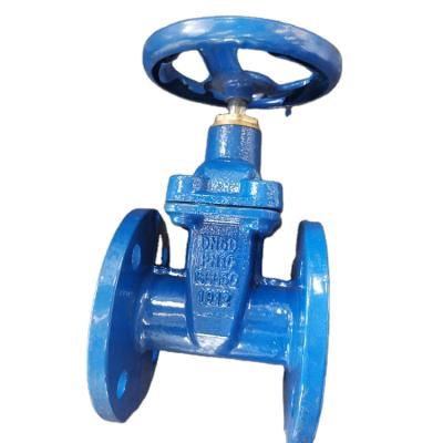 China General Resilient Non Rising Stem DIN Seat F4/F5 Gate Valve for sale