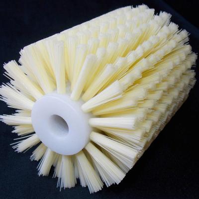 China Sustainable Fruit Washing Machine Vegetable Cleaning Cylinder Spiral Roller Brush for sale