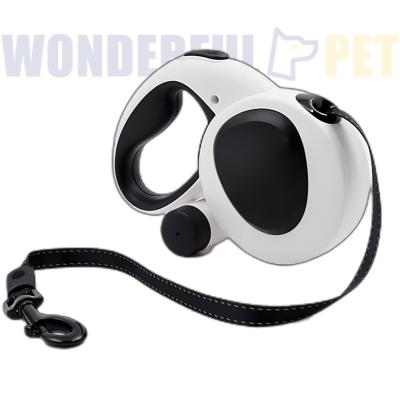 China Reflective WonderfulPet Litter Box For Cats Retractable Reflective Nylon Tape Automatic Extendable Traction Design Wholesale Pet Dog Leash for sale