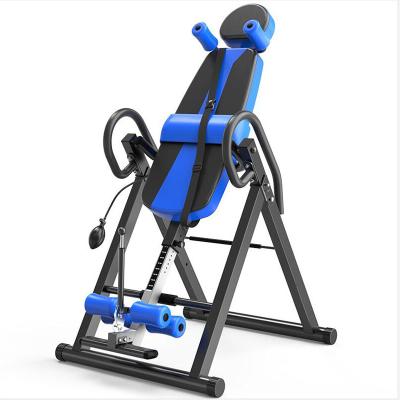 China Famous 120kg Folding Inversion Table Manufacturer Supply Home Gym Back Stretching Machine for sale