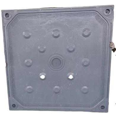 China 250-2000mm Size High Press Membrane Chamber Recess Filter Plate Enhanced PP Filter Plate For Sale for sale