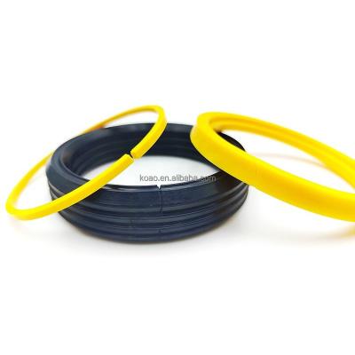 China Oil-resistant. heat resistant for hydraulic sealing rod seal material POM + NBR MGM seal kit for sale