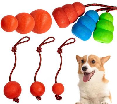 China Rope Interactive Outdoor Dog Toys For Pressure Relief And Teeth Cleaning for sale