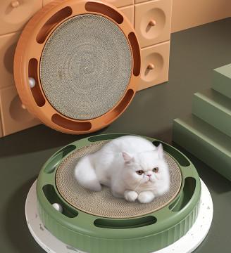 China Best Interactive Kittens Catify Corrugated Cardboard Cat Scratcher and Scratcher Pads for sale