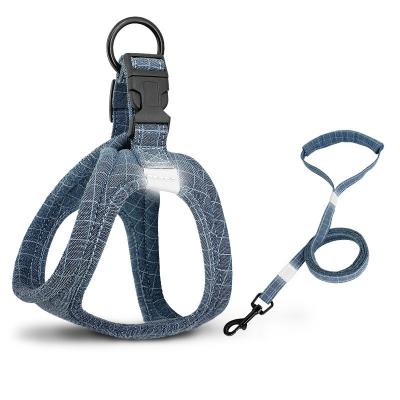 China Walking Dog Traction Rope Vest Type Dog Chain For Small Medium Sized Pet Teddy for sale