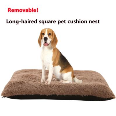 China Soft Pillow Plush Dog Beds For Medium Large Dogs Machine Wash Dry for sale