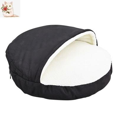 China Dog'S Nest Removable And Washable Snoozer Cave Bed Winter Warm Closed Dog'S Bed Large Sleeping Bag Large Nest for sale