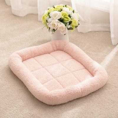 China Teddy Velvet Xl Dog Mattres Pet Mat Autumn And Winter Pet Nest Dog Mat Cat Nest Cat Mat Pet Supplies for sale