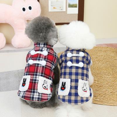 China Autumn/Winter Outdoor Cotton Sweaters Coat Thickened Dog Coat Clothes for sale